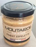 Mängden socker i Moutarde Piment Espelette