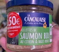 Mängden socker i Rillettes de saumon bio