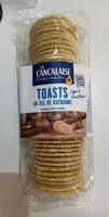 Mängden socker i Toasts au sel de Guérande