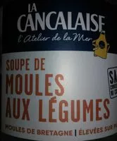 Mängden socker i Soupe de moules aux légumes