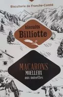 Mängden socker i Macarons moelleux aux noisettes