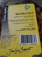 Mängden socker i Maïs grillé salé