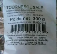 Mängden socker i Pépites graines de tournesol grillées