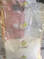 Mängden socker i Noix de coco séchée rapée