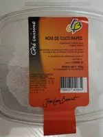 Mängden socker i Noix de coco râpée