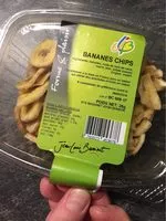 Mängden socker i Bananes Chips