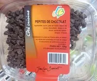 Mängden socker i Pépites de chocolat