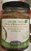 Mängden socker i Calme toux Miel eucalyptus huile essentielle de cyprès