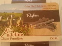 Mängden socker i Glace fermière