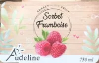 Mängden socker i Sorbet Framboise