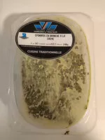 Mängden socker i Epinards en branche à la crème