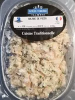 Mängden socker i Salade de pieds