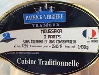 Mängden socker i Moussaka