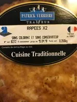 Mängden socker i 2 Rapees