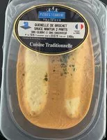 Mängden socker i 2 Quenelles de brochet sauce façon Nantua