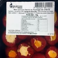 Mängden socker i Mini poivron farcis au fromage de chèvre