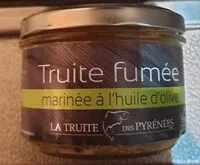 Mängden socker i Truite fumée marinée à l'huile d'olive