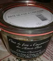 Mängden socker i Pâté de foie à l'ancienne