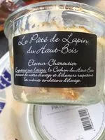 Mängden socker i Pate de lapin