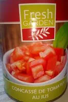 Mängden socker i Concassé de tomates au jus