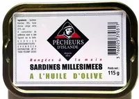 Mängden socker i Sardines  millésimées à l'huile d'olive