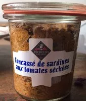 Mängden socker i Concassé de sardines aux tomates séchées
