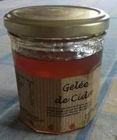 Mängden socker i Gelée de Cidre