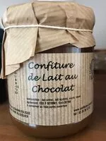 Mängden socker i Confiture de lait au chocolat