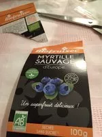 Mängden socker i Myrtille sauvage