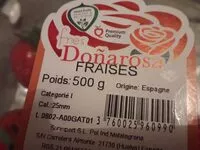 Mängden socker i Fraise, Catégorie 1