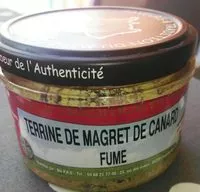 Mängden socker i Terrine de magret de canard fume