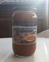 Mängden socker i Soupe de poissons "Rouge de Sète"