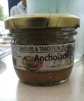 Mängden socker i Anchoïade