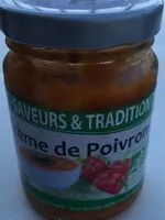 Mängden socker i Creme de poivron bio