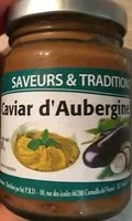 Mängden socker i Caviar d'Aubergine Bio