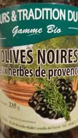 Mängden socker i Olives noires