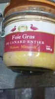 Mängden socker i Foie gras de canard entier
