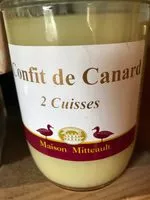Mängden socker i confit de canard