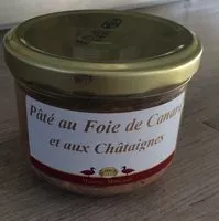 Mängden socker i Pâté au foie de canard at aux chataigne