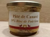 Mängden socker i Pâté de Canard