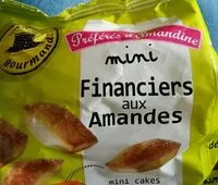 Mängden socker i Mini financiers aux amandes