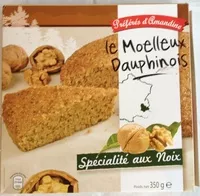 Mängden socker i Le moelleux dauphinois, spécialité aux noix