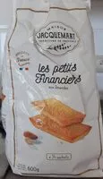 Mängden socker i Les petits Financiers