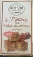 Mängden socker i Le moelleux à la crème de marrons