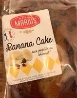 Mängden socker i Banana Cake aux pépites de chocolat