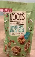 Mängden socker i Noots Cranberry noix de coco