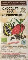 Mängden socker i Chocolat Noir Au Gingembre