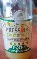 Mängden socker i Jus de poire conférence
