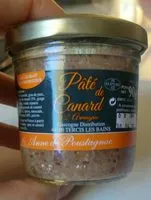 Mängden socker i Le pathe de canard