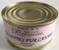 Mängden socker i Rillettes pur canard